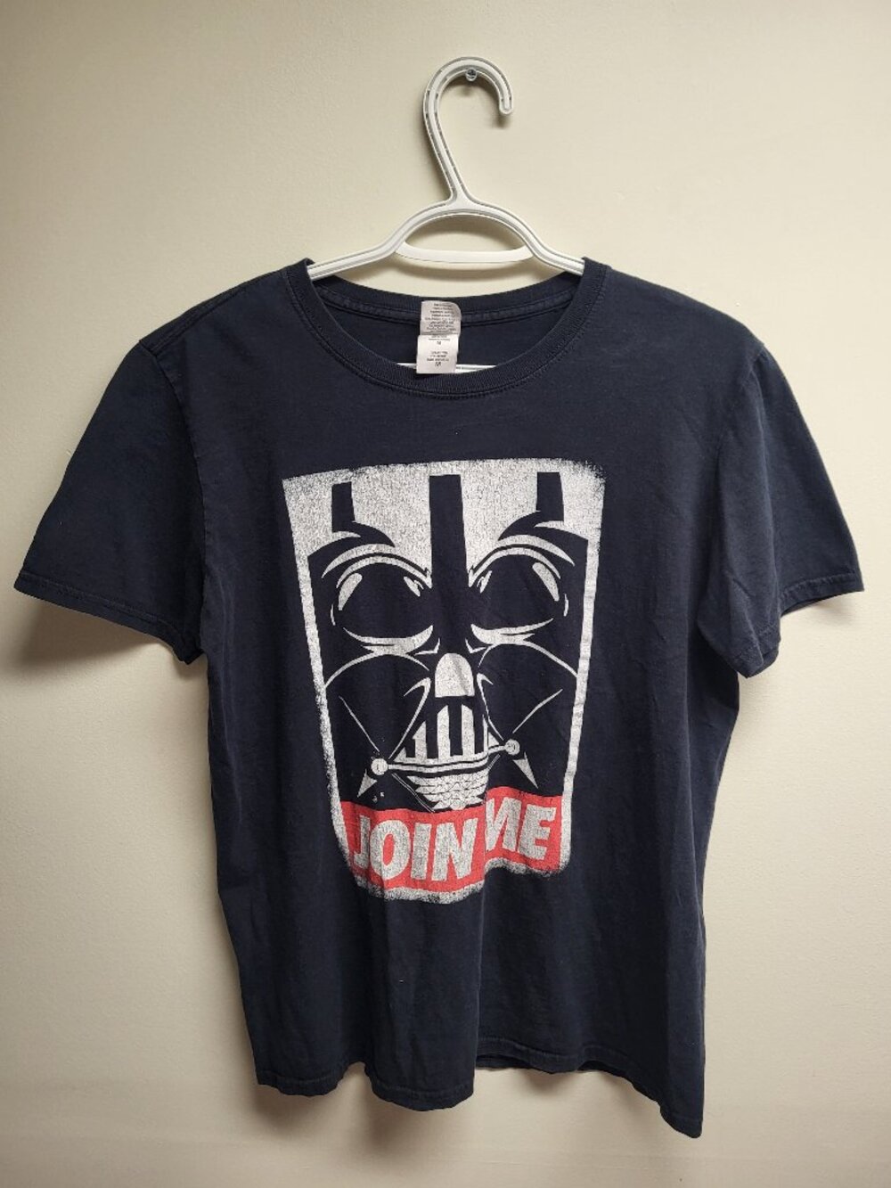 Star Wars Darth Vader Join Me T-Shirt Gildan Softstyle Navy Men's Medium